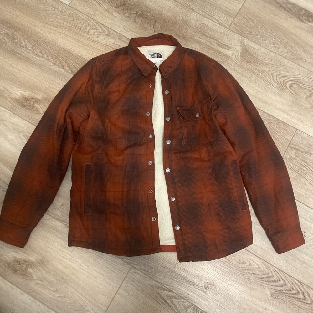 North Face Sherpa-Lined Flannel